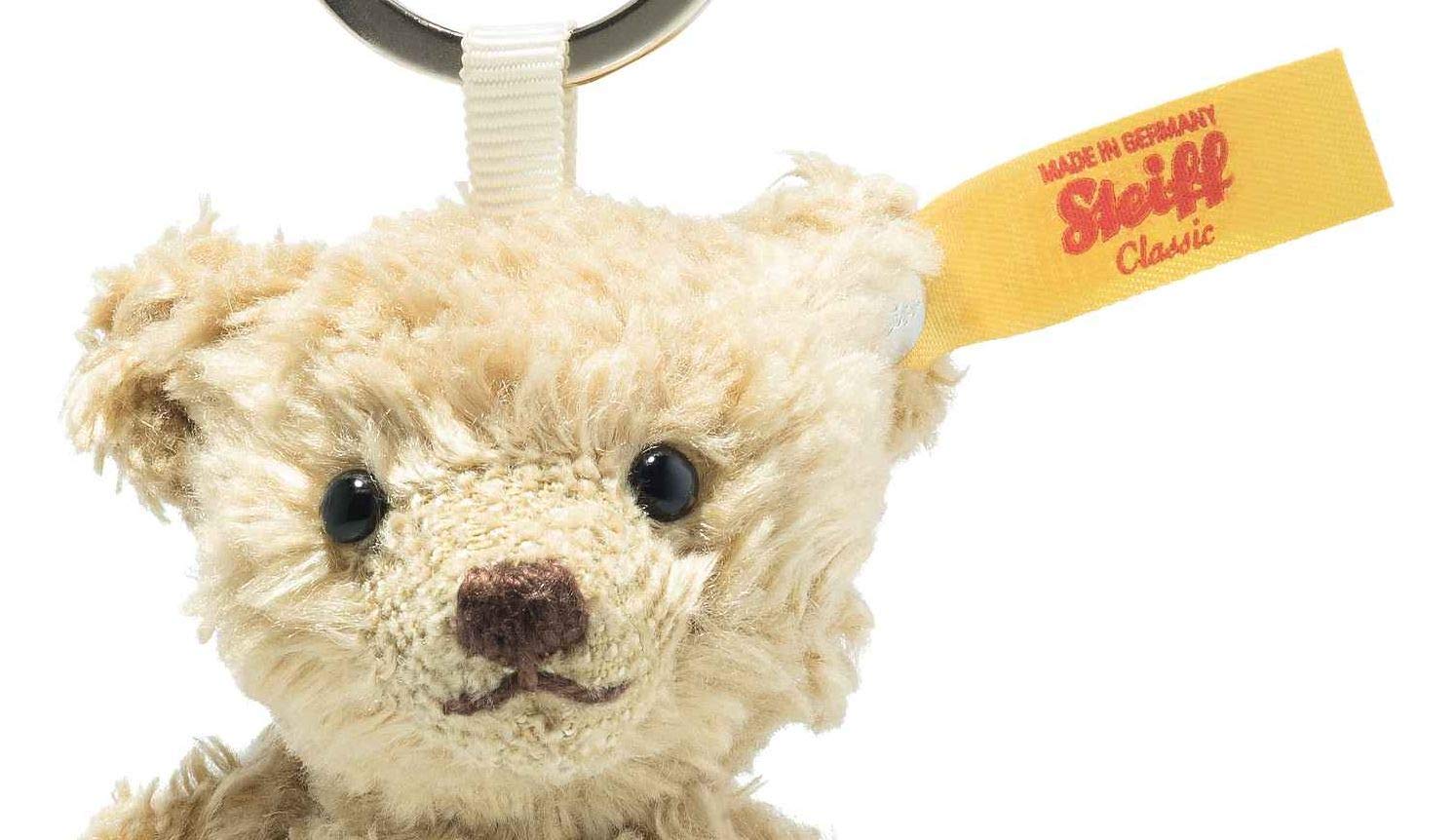 Amazon.co.jp: シュタイフ(Steiff) キーリング テディベア バスコ 11cm