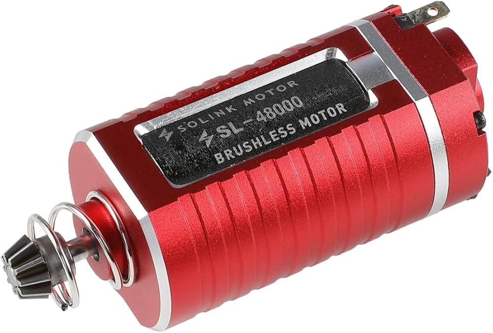 Amazon.co.jp: SX-1 電動ガン用ブラシレスモーター Short (Red