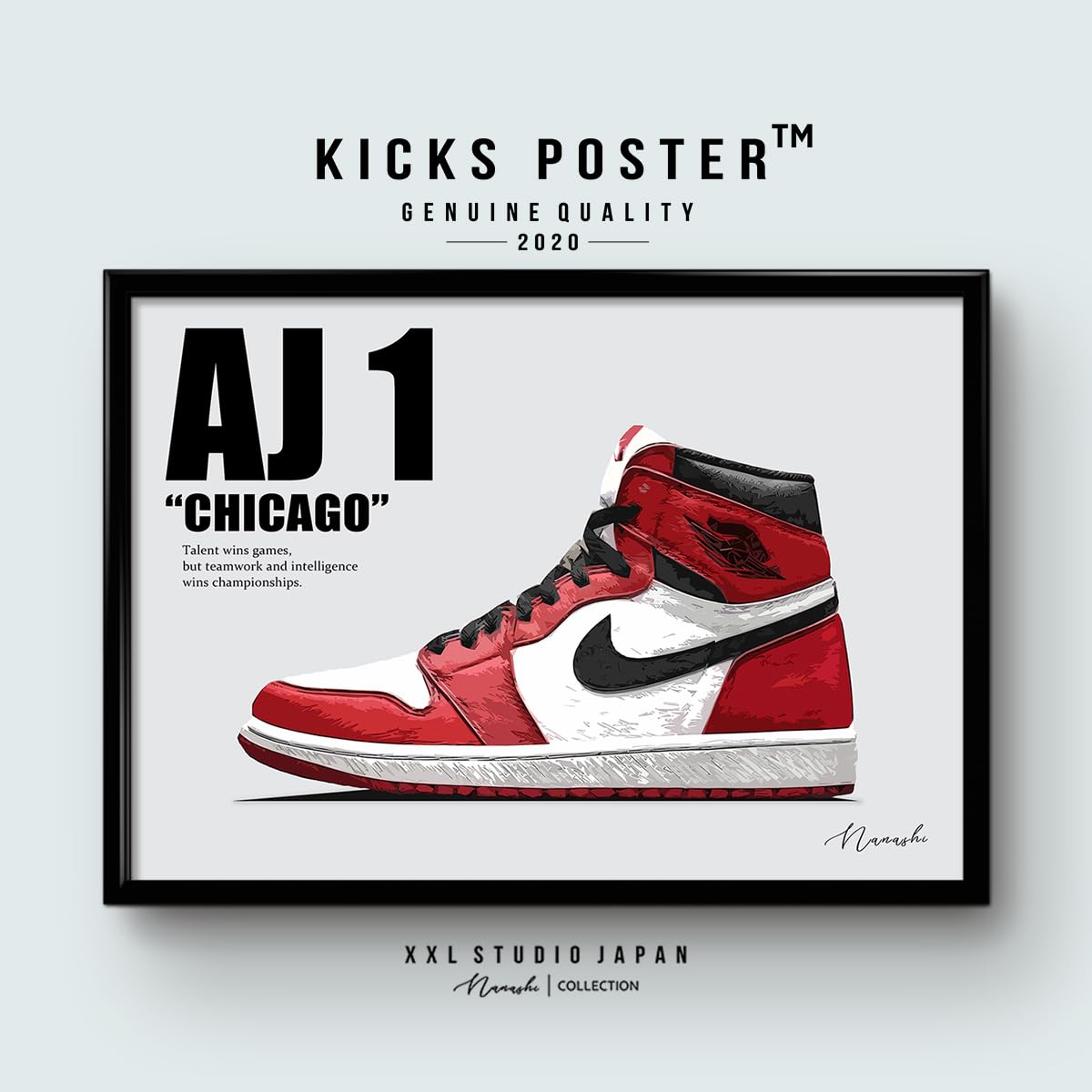 Amazon.co.jp: ノーブランド品 エアジョーダン1 シカゴーリー AIR