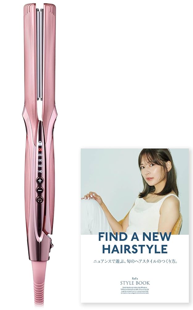 ReFa ストレートヘアアイロン ホワイト 充電ケーブル ReFa ストレート