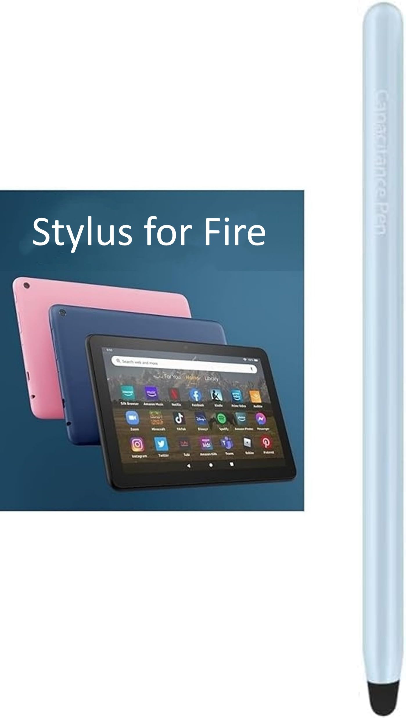 Amazon.com: Stylus Pen for AMZ Fire Tablet, Pen for Fire HD 10