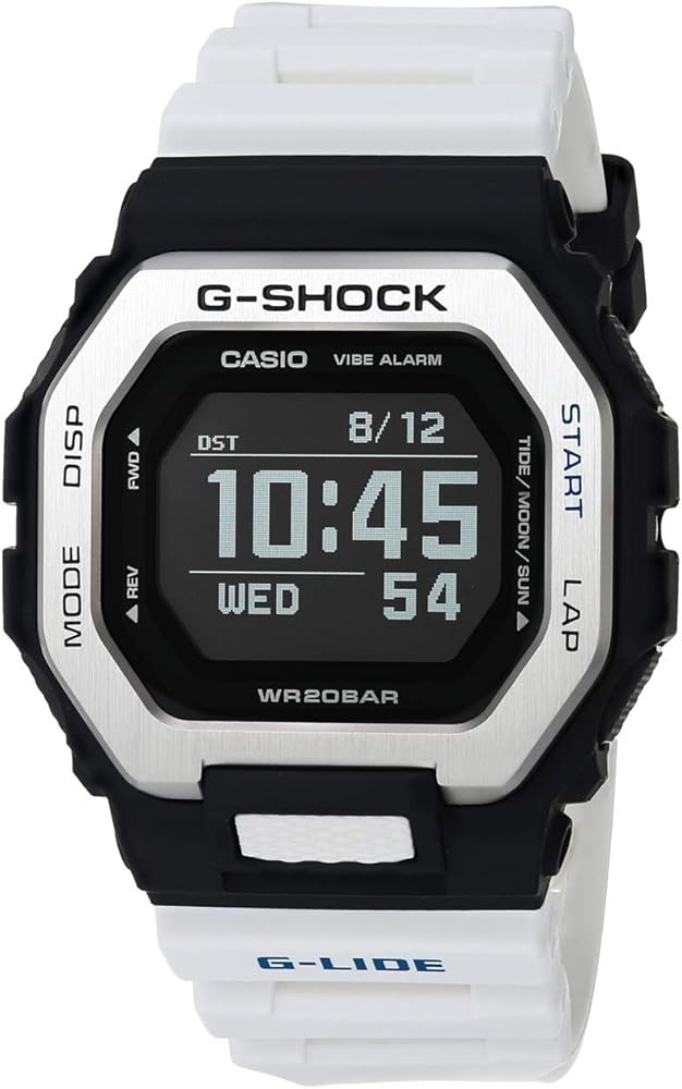 Amazon.com: G-Shock GBX100-7 Black/White One Size : Clothing
