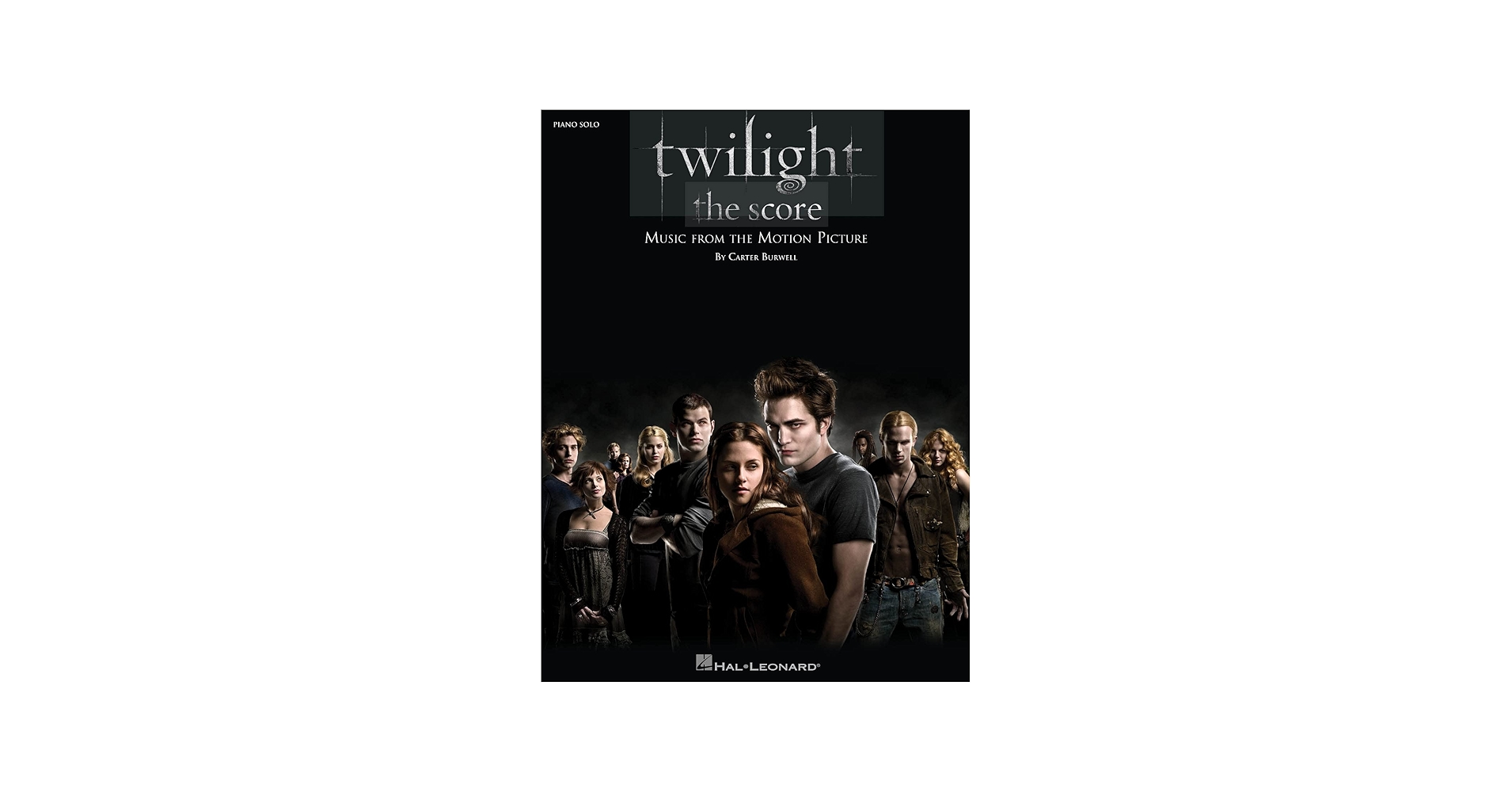 Twilight – The Score | Piano Solo Sheet Music Book from the Motion