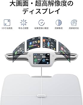 Amazon.co.jp: 【2026年モデル】【57項目測定 双周波BIA技術 全身