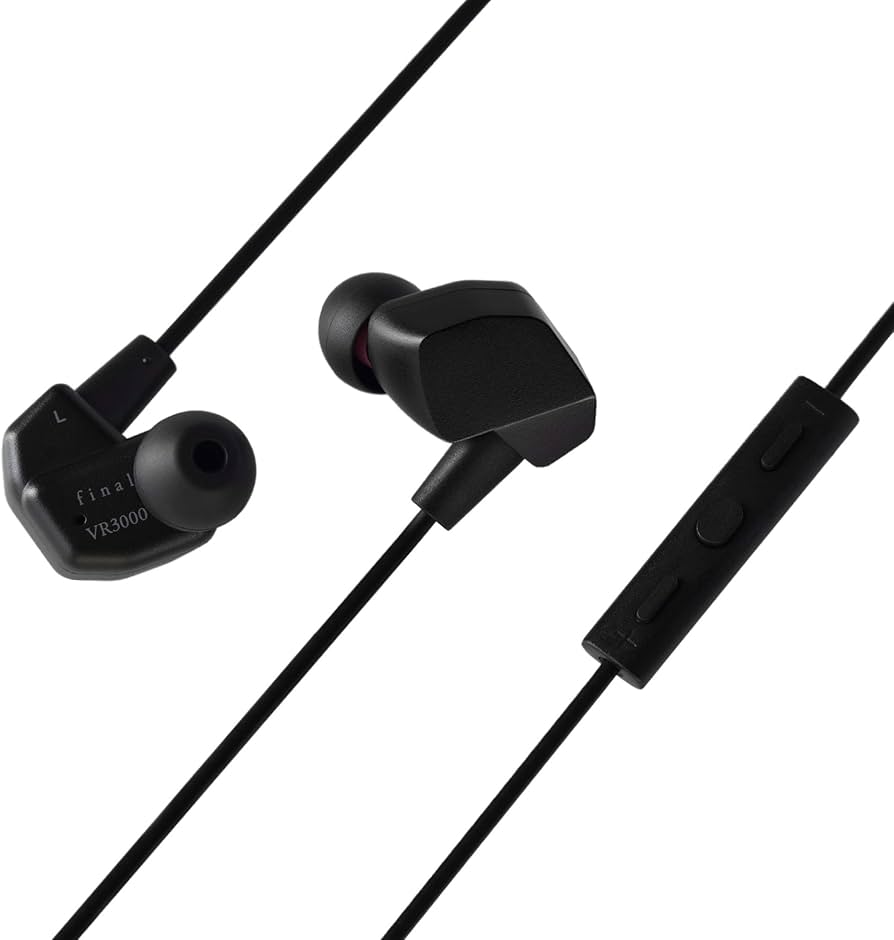 Amazon.com: Final VR3000 Gaming Earphones for Immersive Spacious