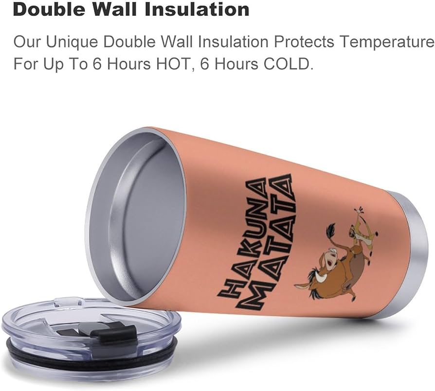 Amazon | シンバ ライオンキング 獅子柄 タンブラー マグカップ