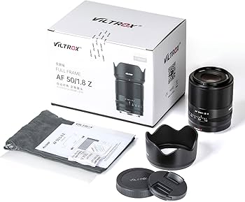 Amazon.co.jp: VILTROX 単焦点レンズ AF 50mm F1.8 Zマウント用 フル