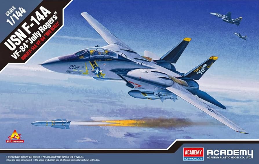 Amazon | アカデミー 1/144 アメリカ海軍 F-14Aトムキャット VF-84