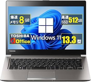 Amazon.co.jp: 東芝 ノートパソコン dynabook R63 MS Office 2019