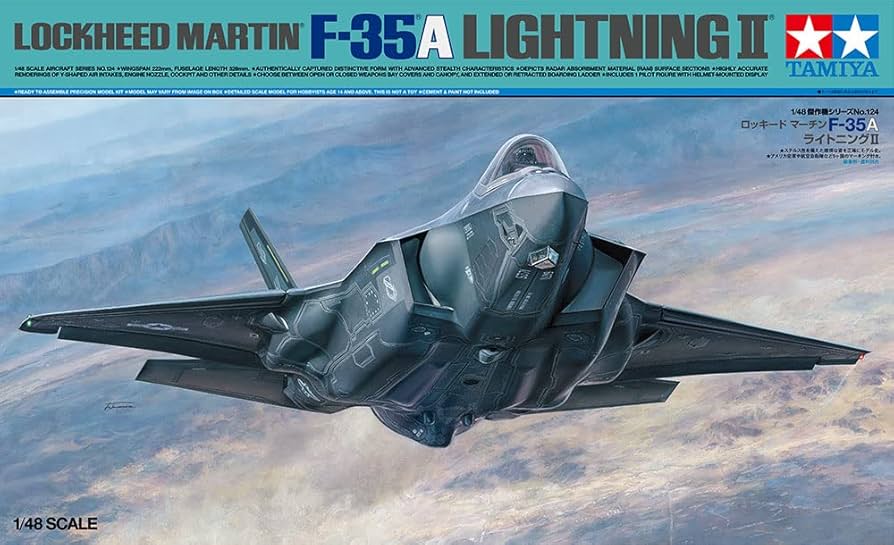 Amazon.com: Tamiya Lockheed Martin F-35 A Lightning II Plastic