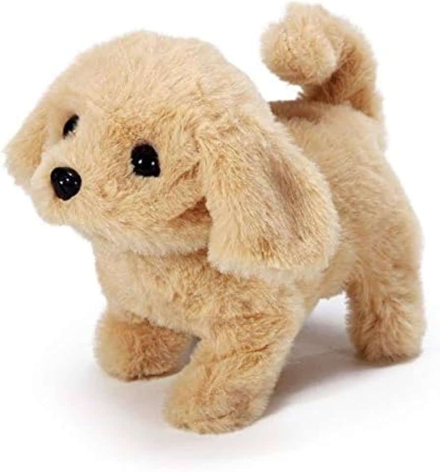 Amazon.co.jp: ZYUZES トイプードル 電動ペット犬 動くぬいぐるみ