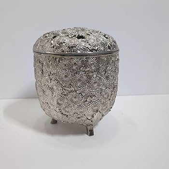 Amazon.co.jp: 佐野宏采 万菊 萬菊 香炉 骨董 香道具 沈香 香合