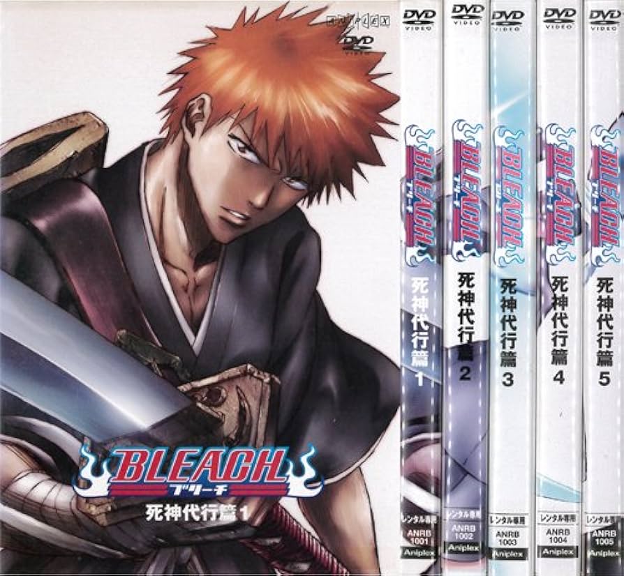 Amazon.co.jp: BLEACH ブリーチ 死神代行編 1～5 (全5枚)(全巻セット