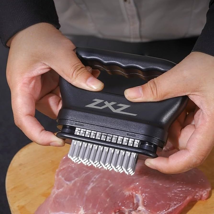 Amazon.com: ZXZ Meat Tenderizer Tool - 48 Ultra Sharp Stainless