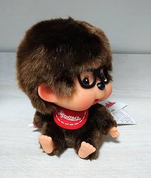 Amazon.co.jp: 顔デカ モンチッチ 座り メガネ 香港限定 3体セット