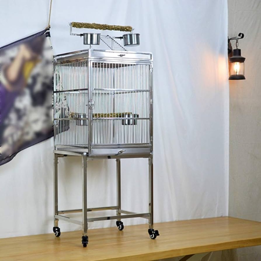 Amazon.co.jp: 鳥籠 インコ Bird Cage Stand 、鳥かご ケージ