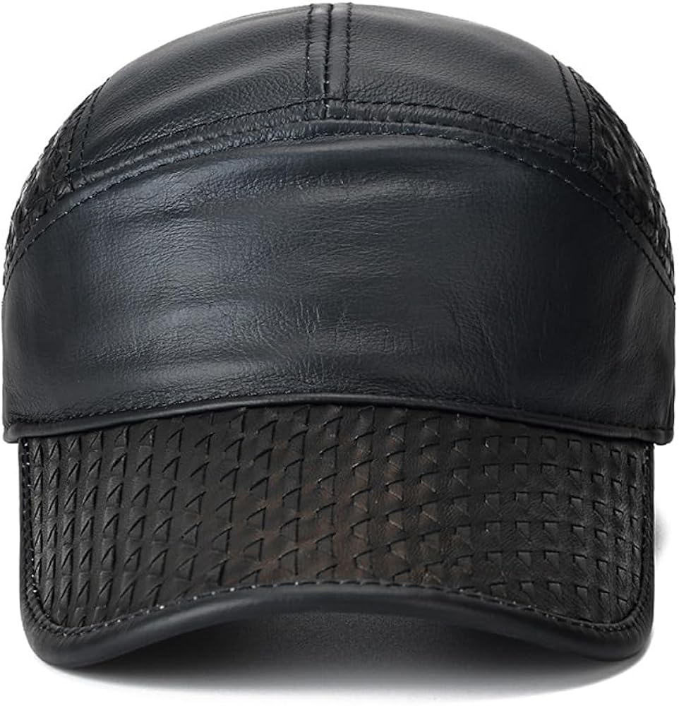 Amazon | [ANMIDA] 本革 牛革100% キャップ レザーキャップ メンズ