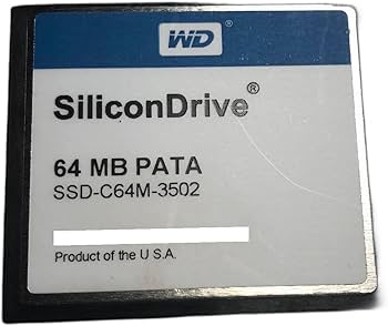 Amazon.com: SILICON SYSTEMS SSD-C64M-3012 CF Memory Card, 64MB CF