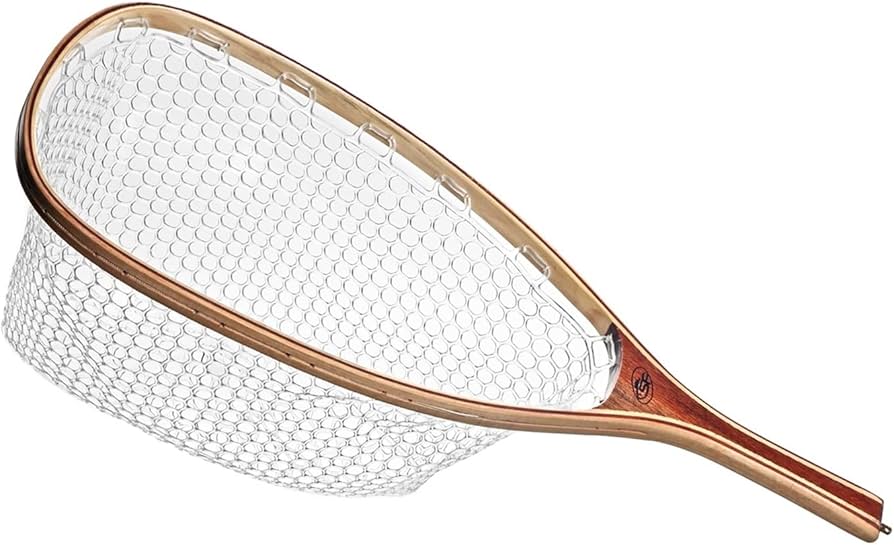 Amazon.co.jp: 漁網 フライフィッシングランディングネット ソフト