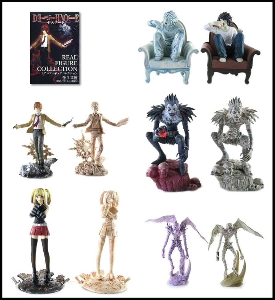 Amazon | DEATH NOTE デスノート リアルフィギュア コレクション…4種B