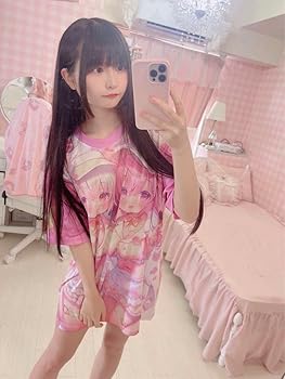 Amazon.co.jp: うさ城まに ピンク Tシャツ c102 コミケ 限定 グッズ