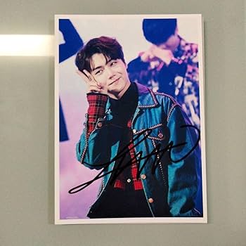 Amazon.co.jp: ジノ直筆サイン入り2Lサイズ写真…PENTAGON…Jinho