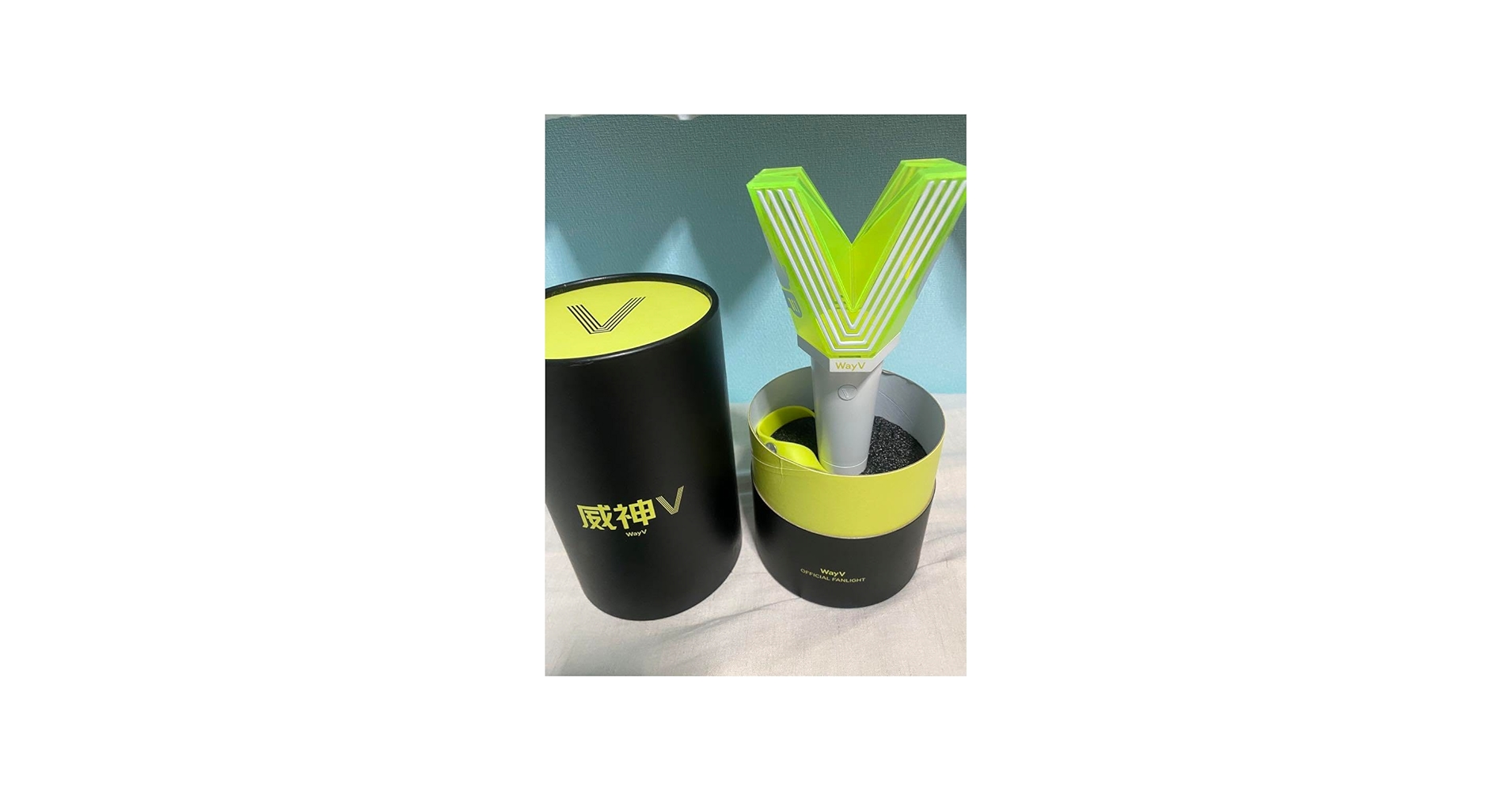 Amazon.co.jp: 正規品wayv 威神 nct ペンライト ネギ鈍器 テン