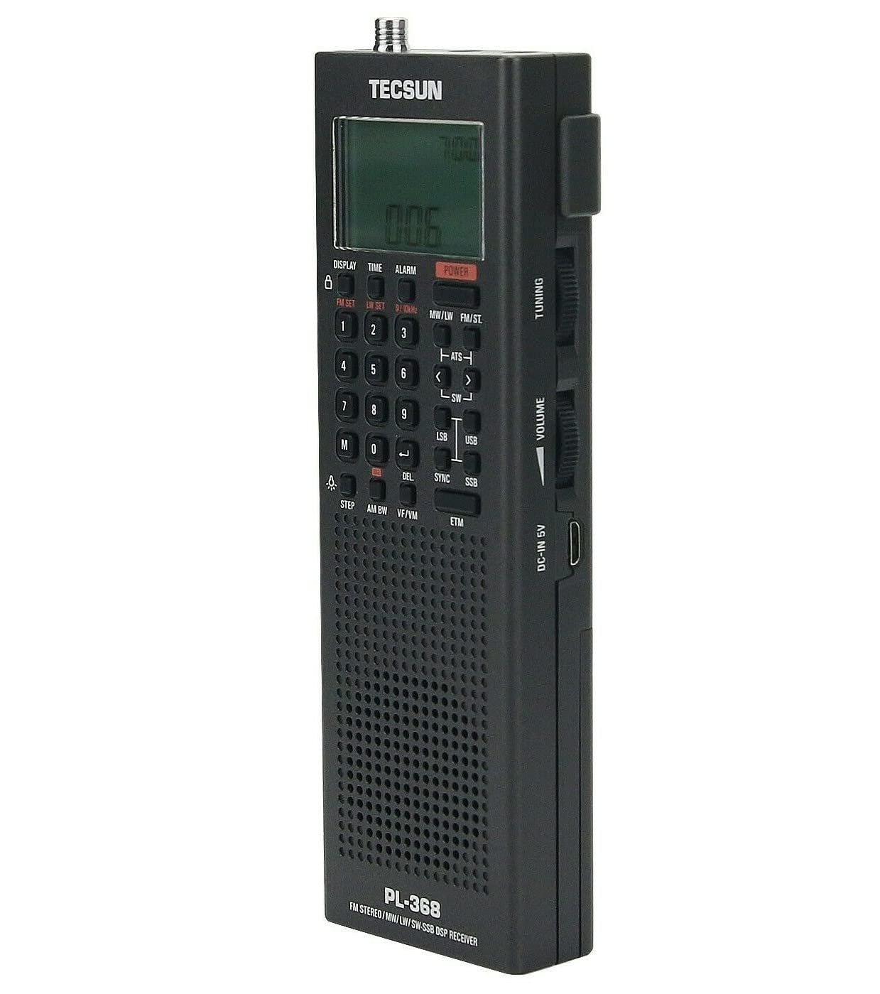 Amazon.com: Tecsun Digital PL368 AM/FM/LW/SW Worldband Radio with