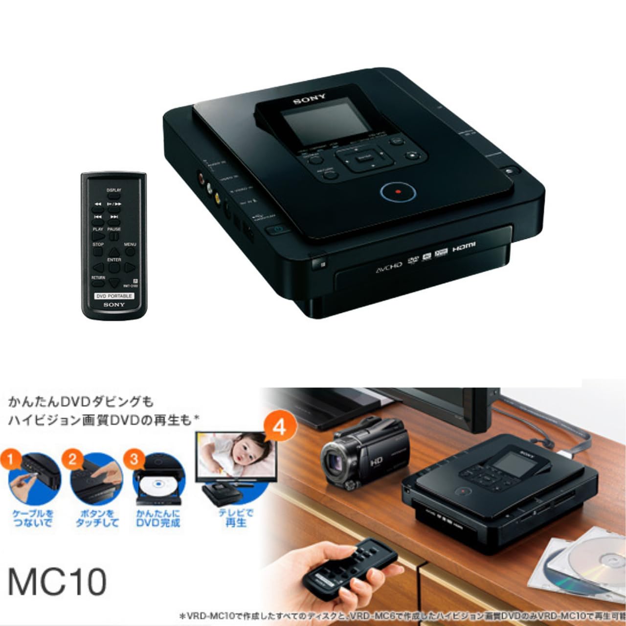 Amazon | SONY DVDライター VRD-MC10 | DVDライター 通販