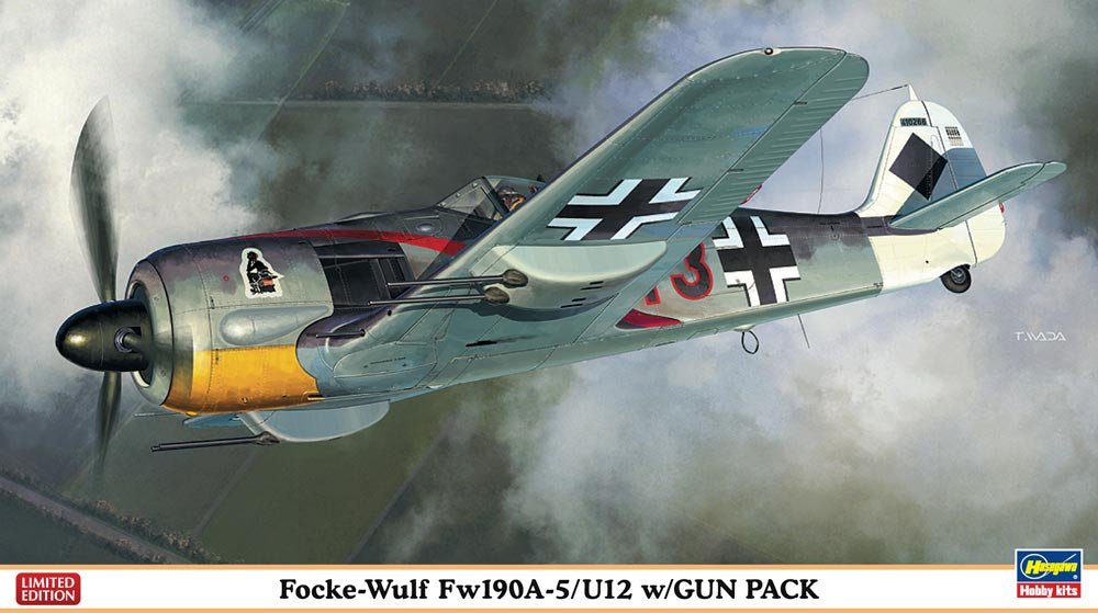 Amazon.com: Focke Wulf FW-190A-5/U12 1/48 Hasegawa : Arts, Crafts