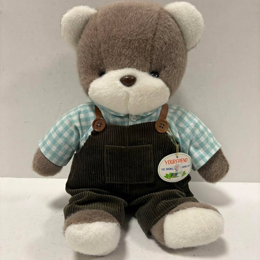Amazon.co.jp: ファースト社 ぬいぐるみ レトロ くま コットン : おもちゃ