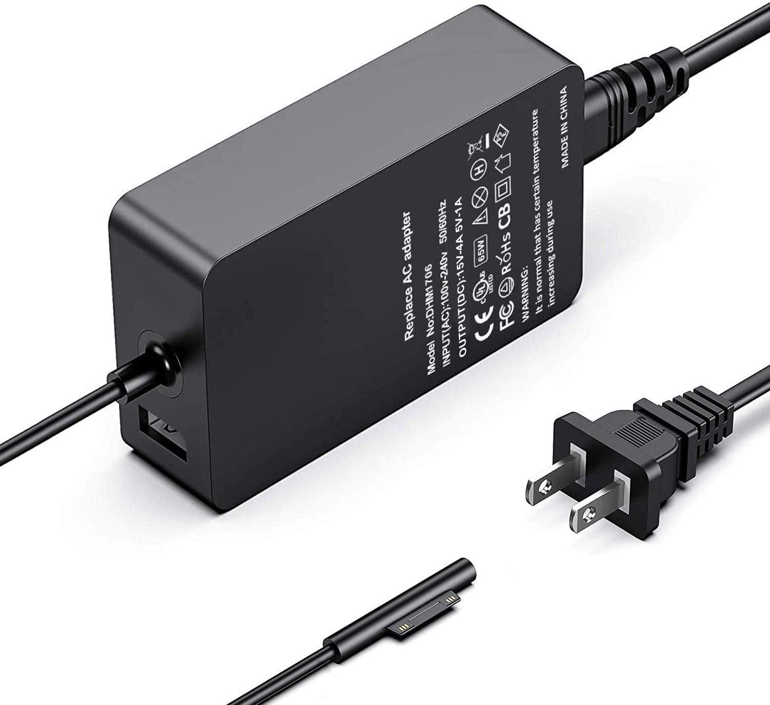 Amazon.com: Surface Laptop Pro Charger 65W 44W 36W 24W Compatible