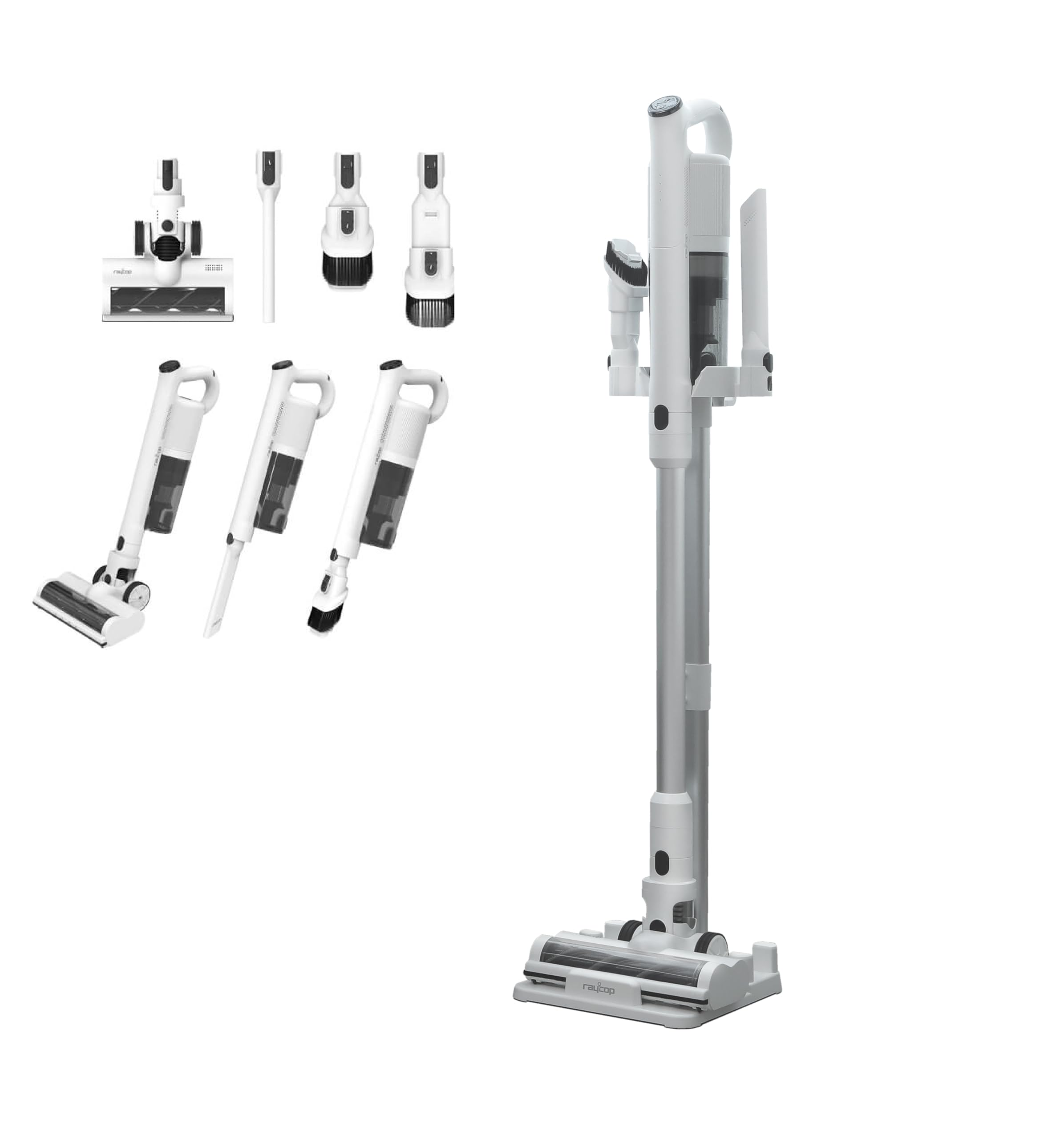 Amazon | レイコップ パワフル コードレス 掃除機 ROV-100 収納