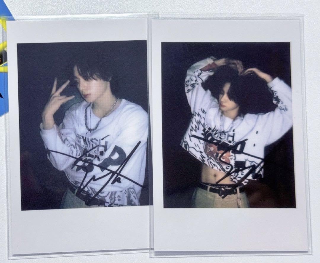 BossNoeul 直筆サイン入りポラロイド 【公式通販】