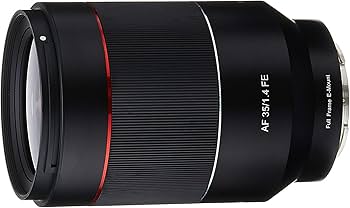Amazon.co.jp: SAMYANG 単焦点広角レンズ AF 35mm F1.4 FE ソニーαE用