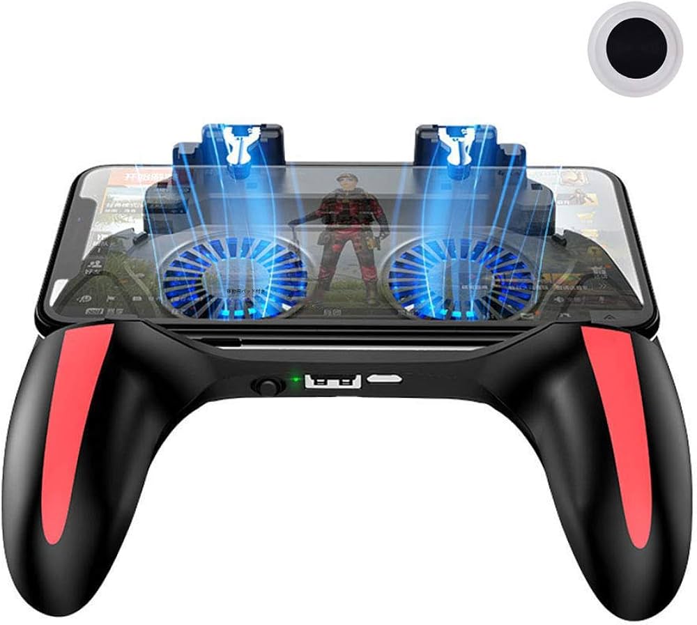 Amazon.co.jp: 荒野行動 コントローラー 1台5役 Banglede 放熱一体式