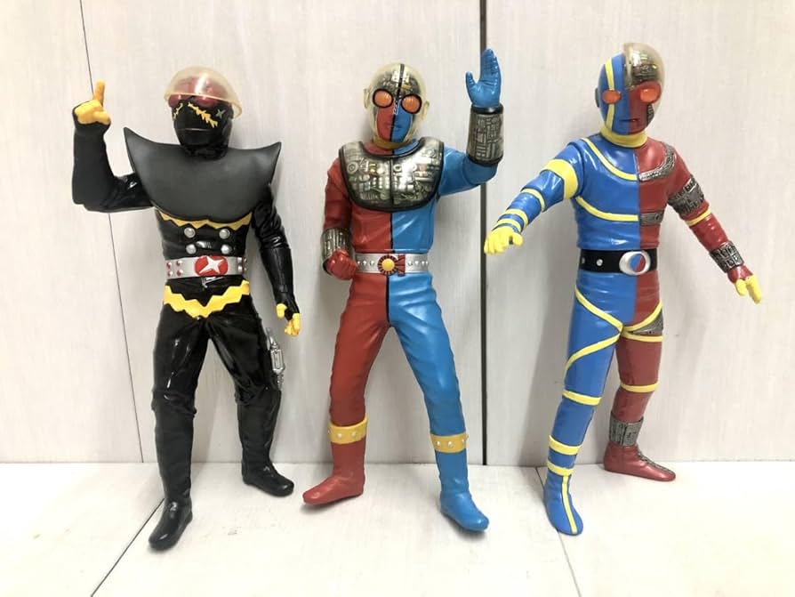 Amazon.co.jp: 全3種 ソフビ魂 キカイダー ハカイダー キカイダー01