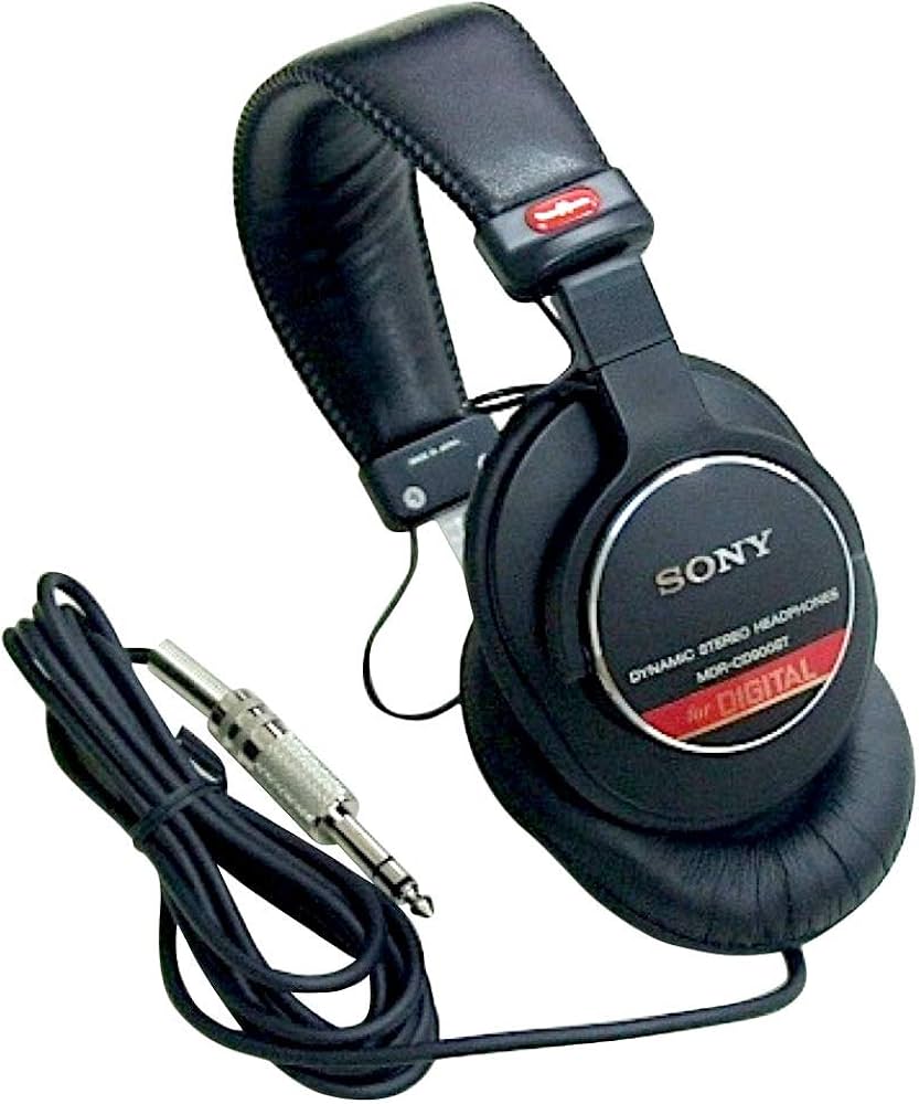 Sony Fones de ouvido estéreo para monitor de estúdio MDR-CD900ST
