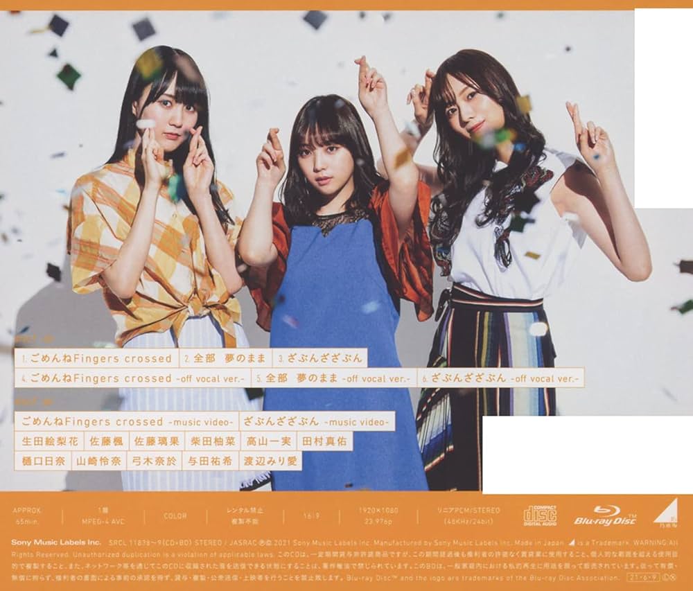 Amazon.co.jp: ごめんねFingers crossed (TYPE-B): ミュージック