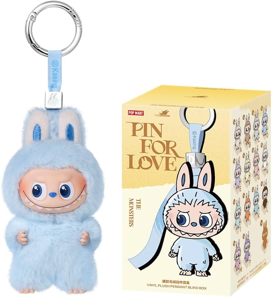 Amazon.co.jp: POP MART THE MONSTER PIN FOR LOVE シリーズぬいぐるみ