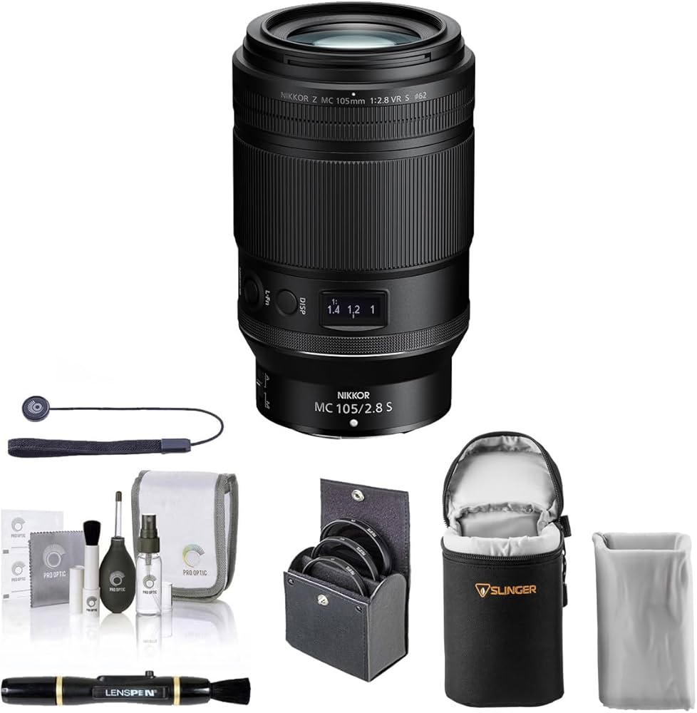 Amazon | Nikon NIKKOR Z MC 105mm f/2.8 VR Sレンズ ProOptic 62mm