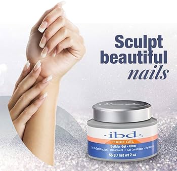 Amazon.com: Ibd Hard Gel, Led/UV Builder Gel - Clear, Strong