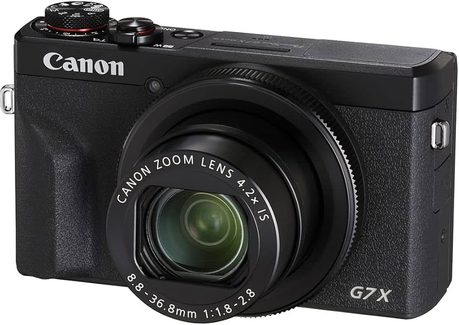 Amazon.com : Canon PowerShot G7 X Mark III Digital Camera (Black