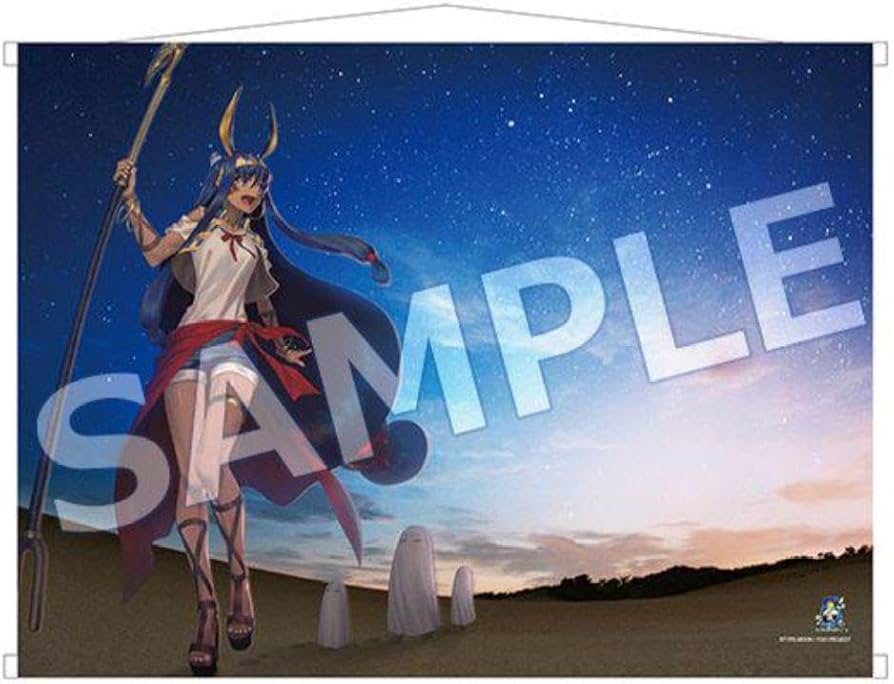 Amazon.co.jp: FGO 5周年 ニトクリス 鳥取県 鳥取砂丘 B2 タペストリー