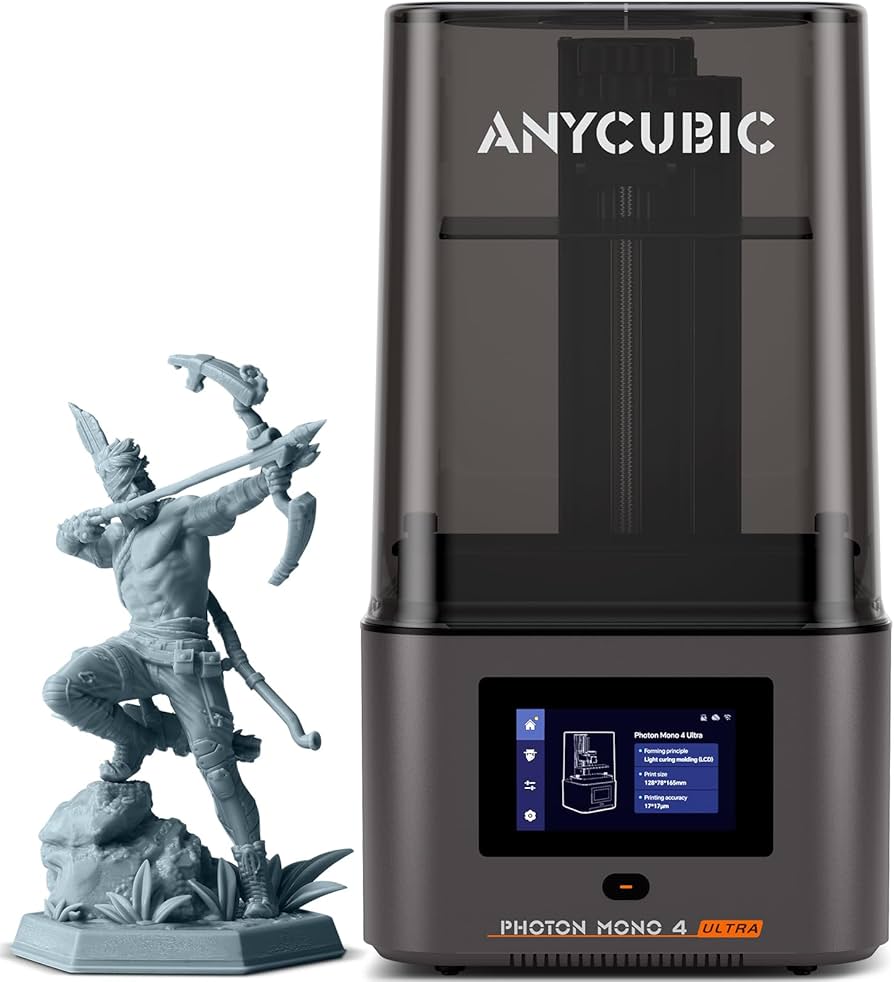 Amazon | ANYCUBIC Photon Mono 4 Ultra 3Dプリンター 光造形、10K 3D