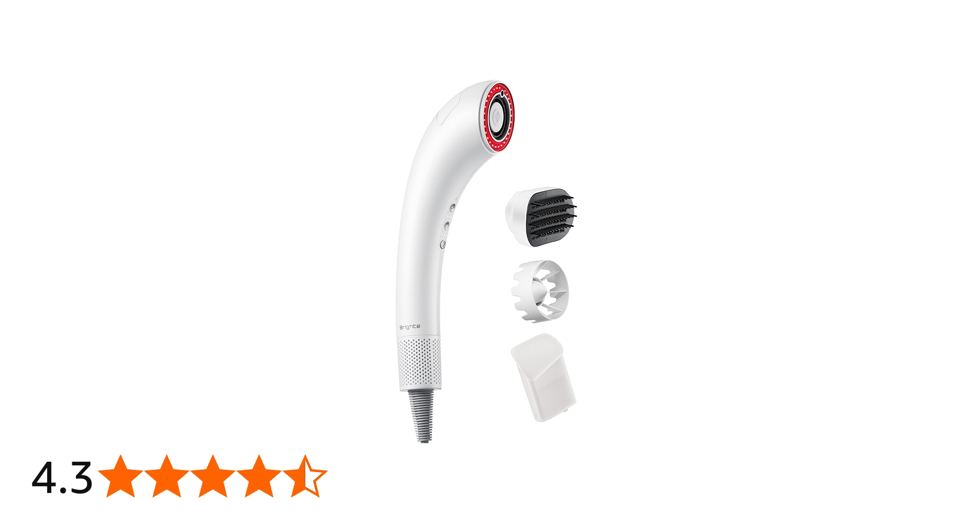 Amazon | 【新色 WHITE】Brighte ブライト SHOWER DRYER WHITE ヘア