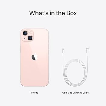 Amazon.com: Apple iPhone 13 (128GB, Pink) [Locked] + Carrier