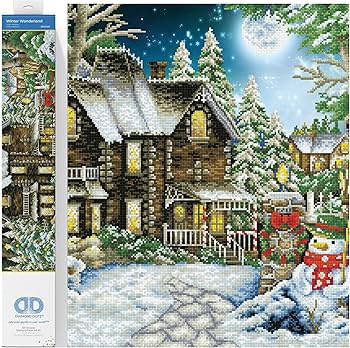 Amazon.com: DIAMOND DOTZ Winter Wonderland Diamond Painting Kits