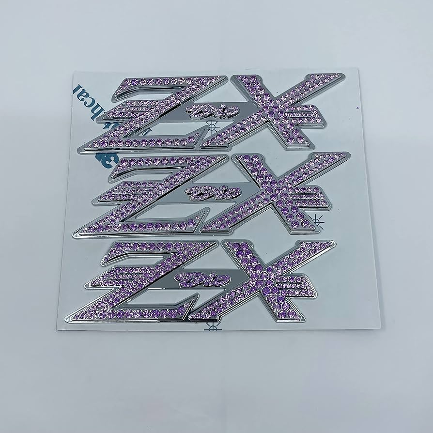 Amazon | ライブDio ZX AF35 立体 クリスタル エンブレム (紫