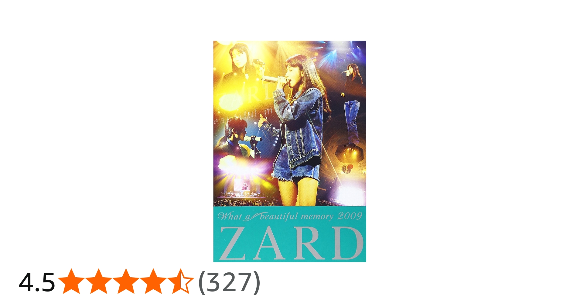 Amazon.co.jp: ZARD What a beautiful memory 2009 [DVD] : ZARD: DVD